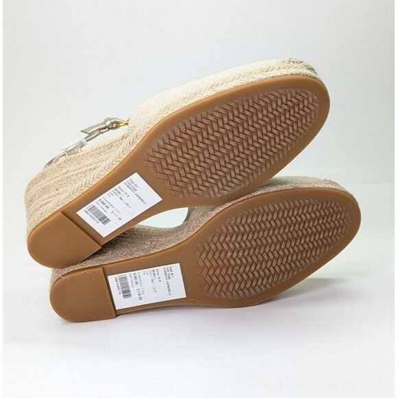 Cole Haan Cloudfeel Women's Espadrille Wedge Heels Linen Size 10 MSRP $160 - Picture 7 of 8